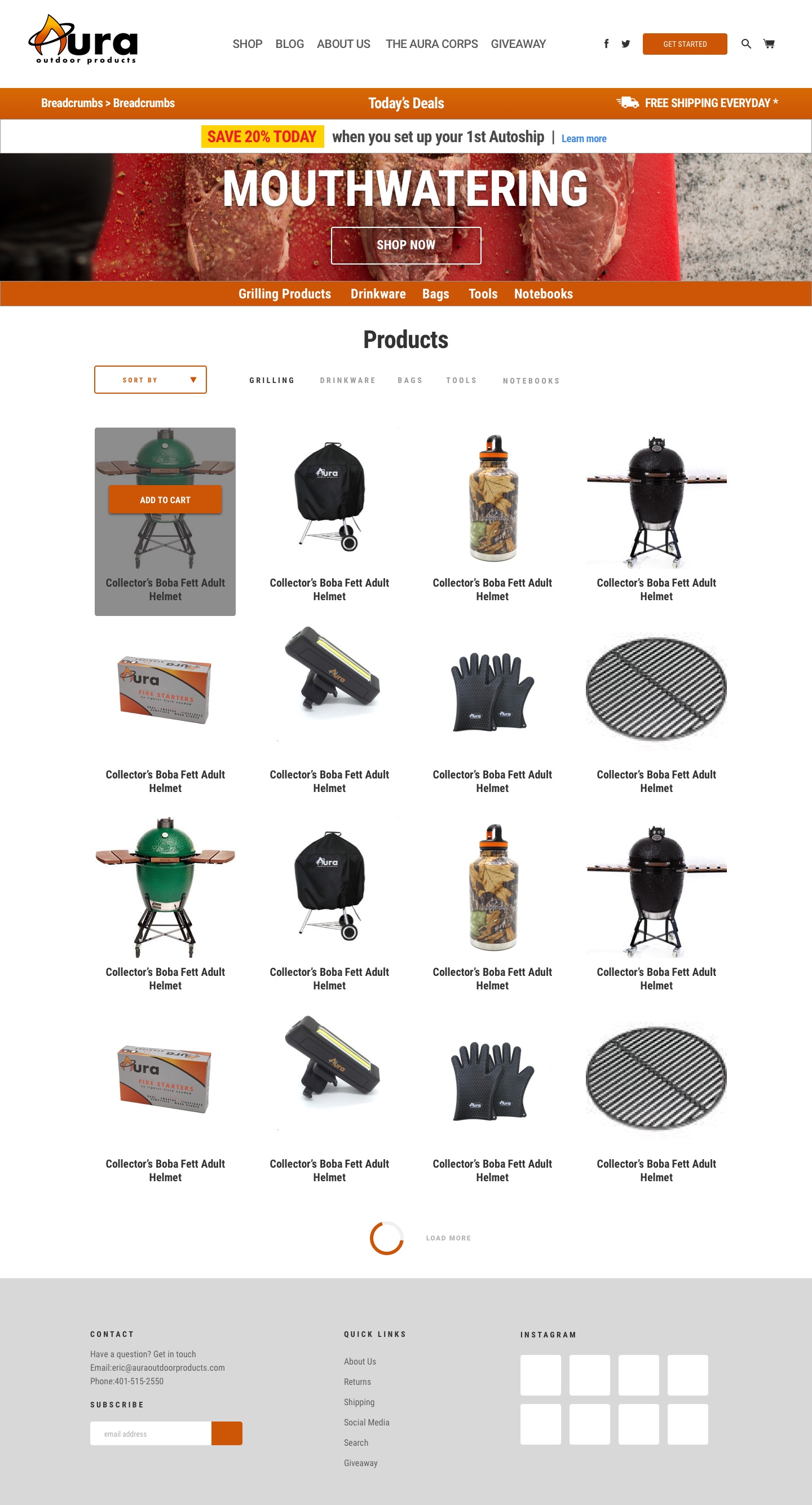 Aura Product Collections